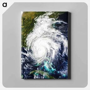 アートパネル-Hurricane Matthew, Terra Satellite Image
 - 上空からの地球 Canvas.