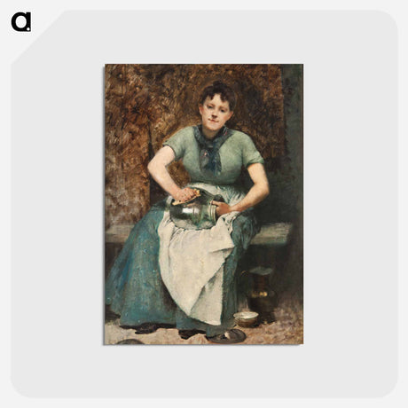 アートポストカード-The Servant - エドゥアール マネ Postcard.