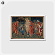 アートポストカード-Adoration of the Magi - エドワード バーン ジョーンズ Postcard.