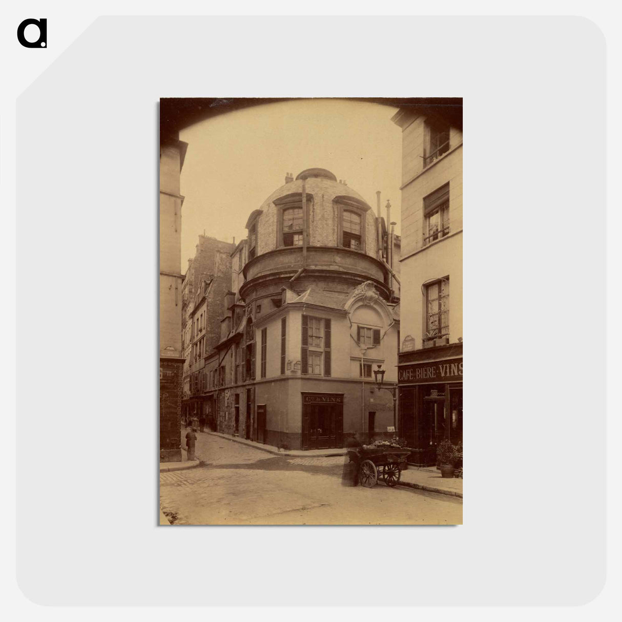 アートポストカード-Ancienne ecole de Medecine
 - ウジェーヌ アジェ Postcard.