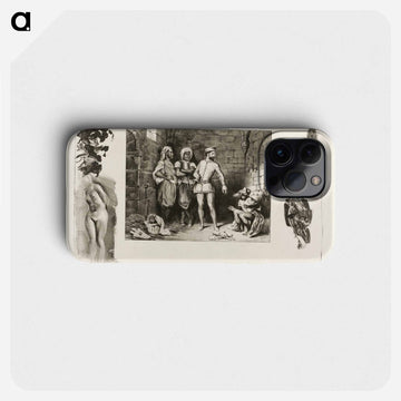 イエロー - ウジェーヌ ドラクロワ Phone Case.