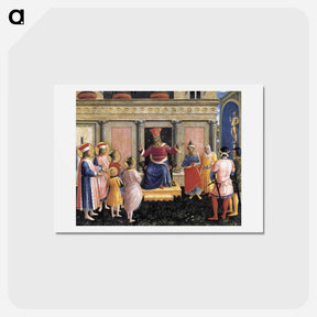アートポストカード-Saint Cosmas and Saint Damian before Lisius - フラ アンジェリコ Postcard.
