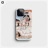 The Leçon bien apprise - Georges Barbier Phone Case.