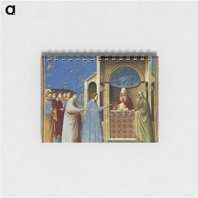 アートメモ帳-The Bringing of the Rods to the Temple - ジョット ディ ボンドーネ Memo.