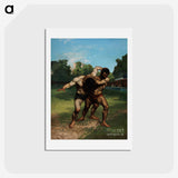 1-75_Gustave-Courbet_hagaki