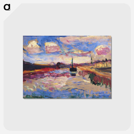アートポストカード-Canal Du Midi - アンリ マティス Postcard.