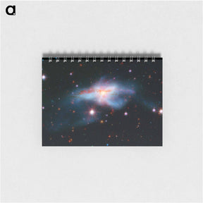 アートメモ帳-NGC 6240
 - ハッブル画像 Memo.