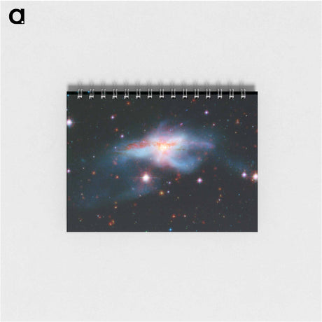 アートメモ帳-NGC 6240
 - ハッブル画像 Memo.