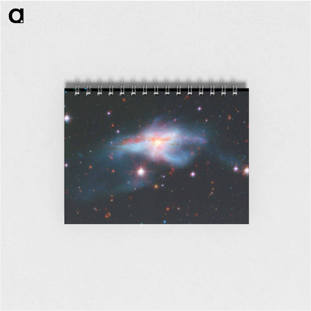 アートメモ帳-NGC 6240
 - ハッブル画像 Memo.
