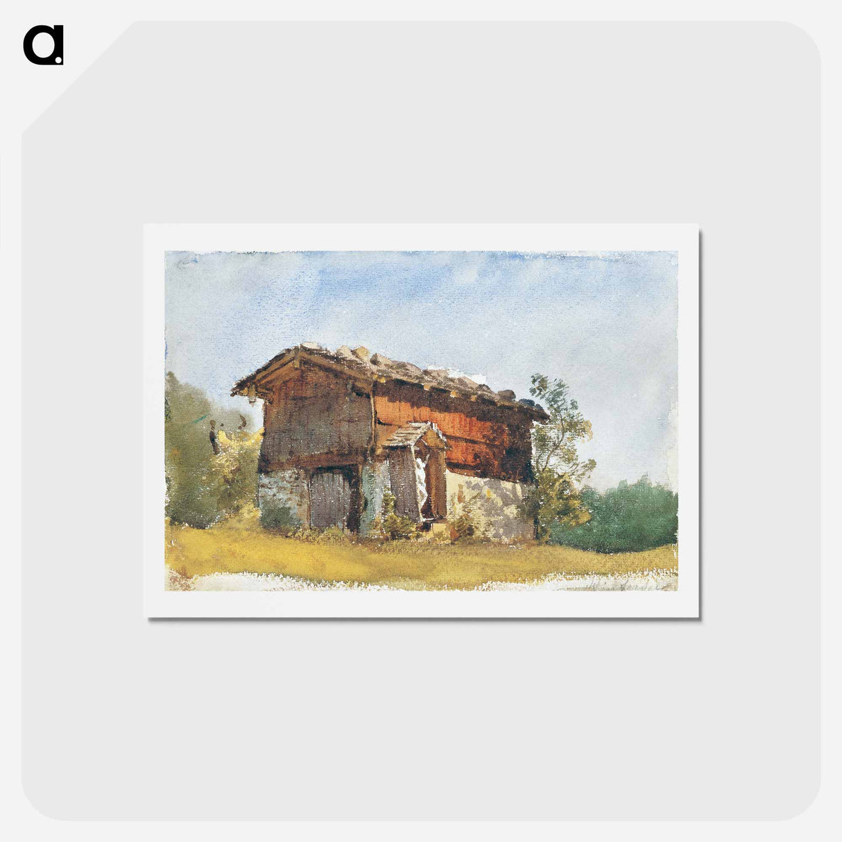 アートポストカード-Tyrolean Shrine - ジョン シンガー サージェント Postcard.