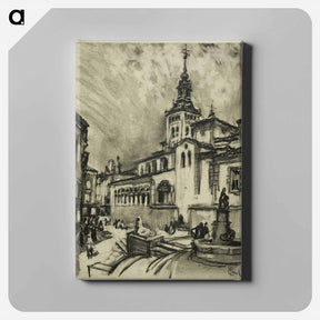 アートパネル-San Martín, Segovia
 - ジョセフ ペネル Canvas.