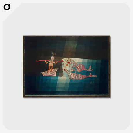 アートポストカード-The Seafarers Battle Scene
 - バーゼル美術館 Postcard.