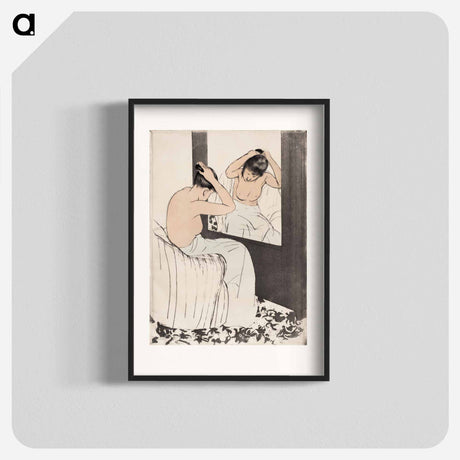 アートポスター-The Coiffure - メアリー カサット Poster.