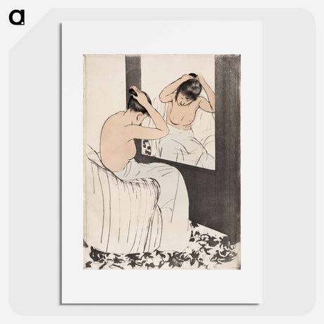 アートポスター-The Coiffure - メアリー カサット Poster.