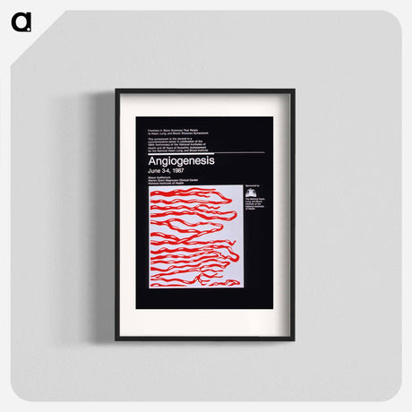 アートポスター-Angiogenesis: Frontiers in Basic Sciences That Relate to Heart, Lung, and Blood Diseases Symposium
 - 国立医学図書館 Poster.