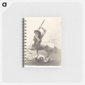 アートメモ帳-Il y eut des luttes et des vaines victoires - オディロン ルドン Memo.