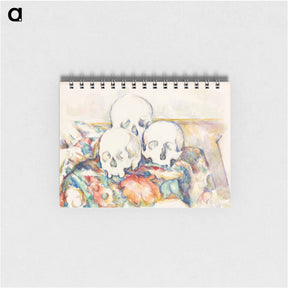 アートメモ帳-The Three Skulls - ポール セザンヌ Memo.