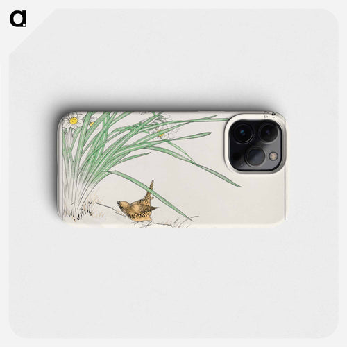 Japanese Wren and Daffodil
 - 鳥類図鑑 Phone Case.