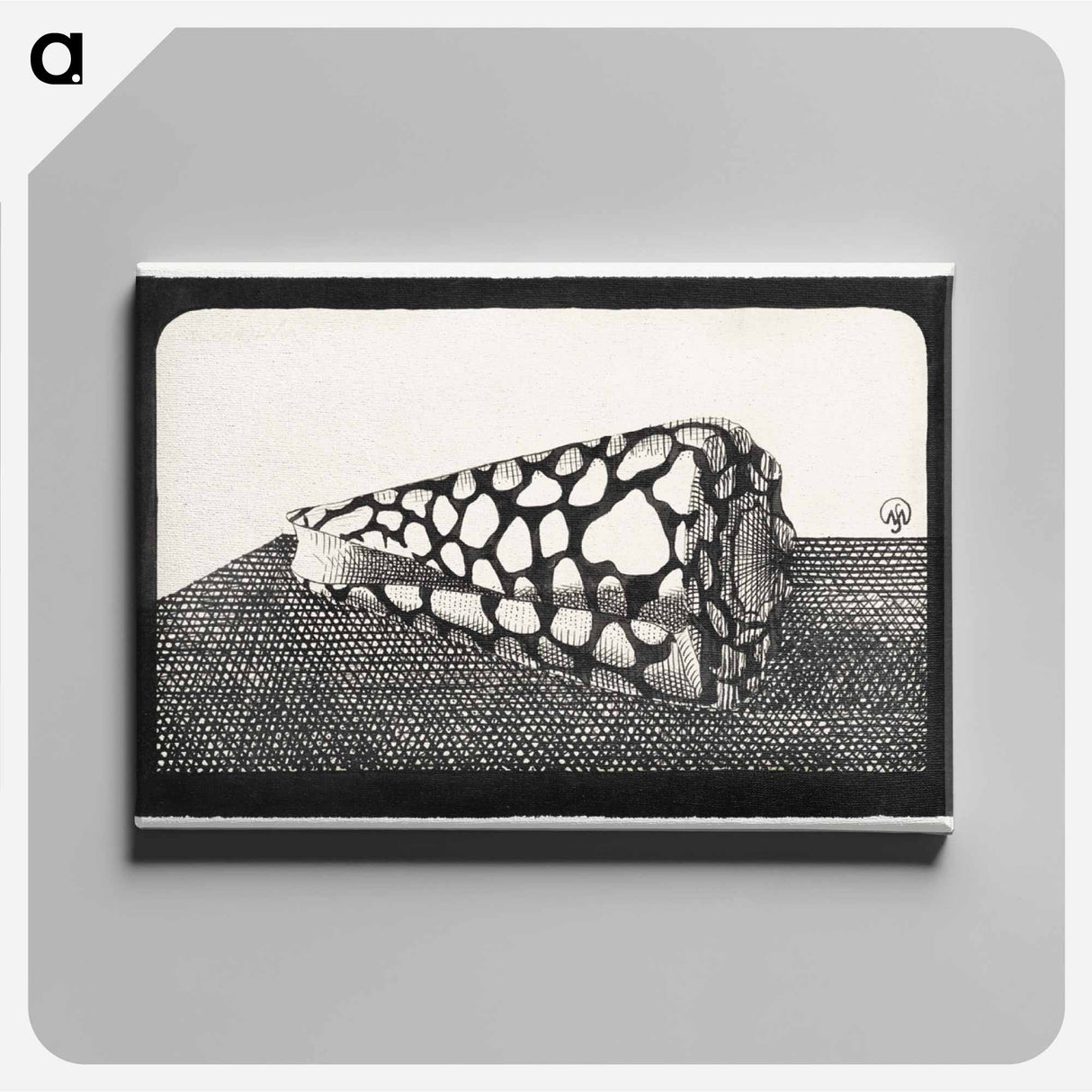 Left Side of Shell
 - サミュエル ジェスルン Canvas.