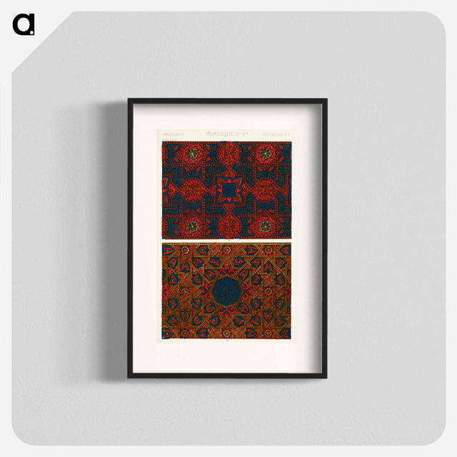 アートポスター-Nineteenth-Century Ornamental Pattern
 - 装飾の文法 Poster.