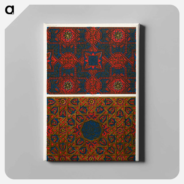 アートパネル-Nineteenth-Century Ornamental Pattern
 - 装飾の文法 Canvas.