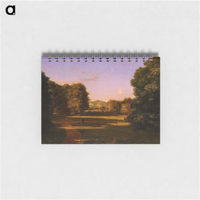 アートメモ帳-The Gardens of the Van Rensselaer Manor House - トーマス コール Memo.