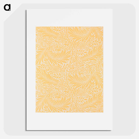 アートポスター-Larkspur - ウィリアム モリス Poster.