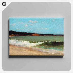 アートパネル-Study for Eagle Head, Manchester, Massachusetts - ウィンスロー ホーマー Canvas.