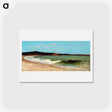 アートポストカード-Study for Eagle Head, Manchester, Massachusetts - ウィンスロー ホーマー Postcard.
