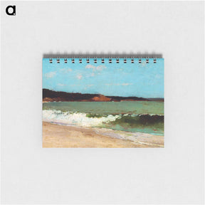 アートメモ帳-Study for Eagle Head, Manchester, Massachusetts - ウィンスロー ホーマー Memo.