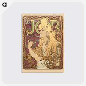 アートポストカード-Mosaic pattern for Fouquet jewelry store - アルフォンス ミュシャ Postcard.