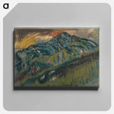 The roháče mountains - アーノルド ピーター ワイズ クビンチャン Canvas.