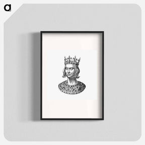 アートポスター-Royalty from Chroniclers Of The History Of France
 - 大英図書館 Poster.