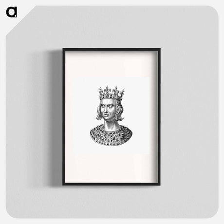 アートポスター-Royalty from Chroniclers Of The History Of France
 - 大英図書館 Poster.