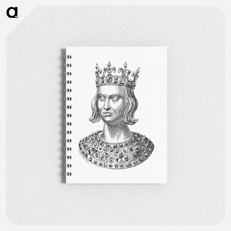 アートメモ帳-Royalty from Chroniclers Of The History Of France
 - 大英図書館 Memo.