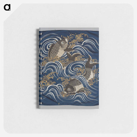 アートメモ帳-Carp in Waves Fukusa
 - クリーブランド美術館 Memo.