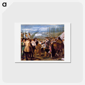 アートポストカード-The Surrender of Breda - ディエゴ ベラスケス Postcard.
