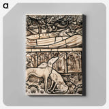 The Tomb of Tristram and Iseult - エドワード バーン ジョーンズ Canvas.