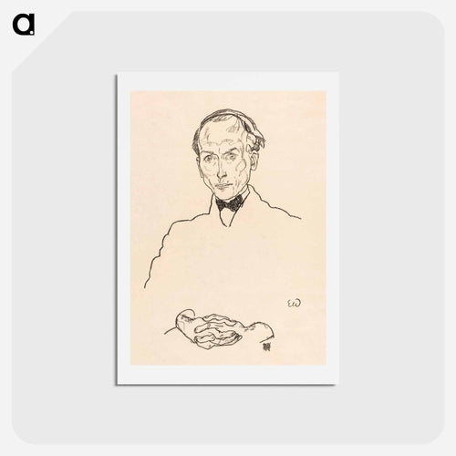 Dr. Ernst Wagner - エゴン シーレ Postcard.