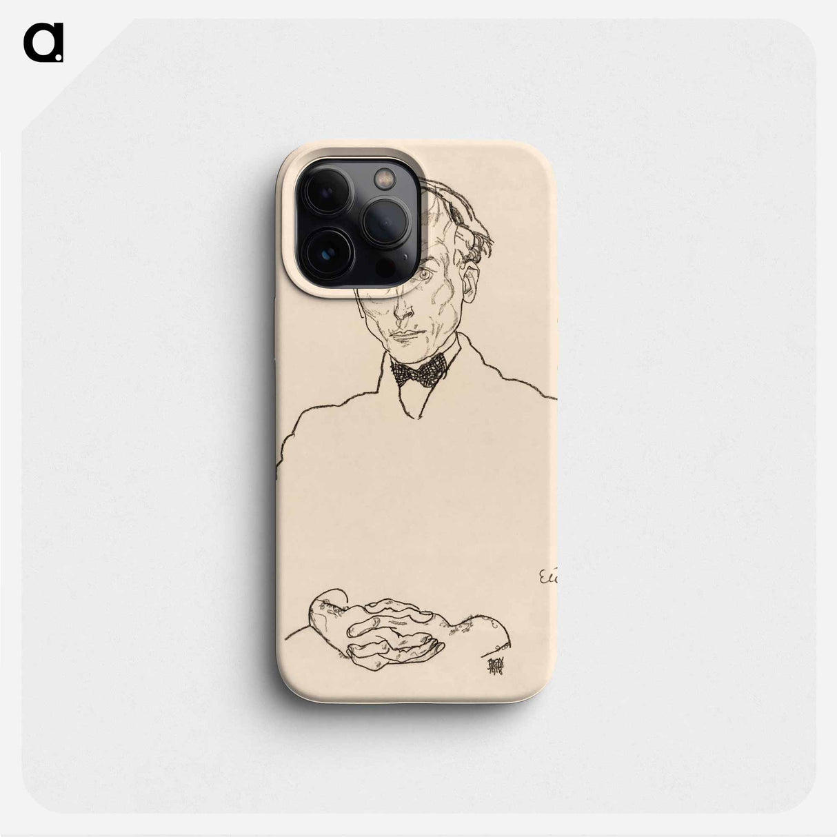 Dr. Ernst Wagner - Egon Schiele Phone Case.