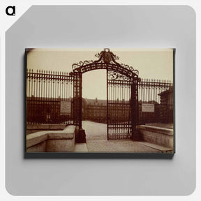アートパネル-Grille, Invalides
 - ウジェーヌ アジェ Canvas.