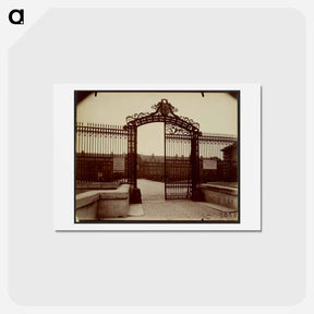 アートポストカード-Grille, Invalides
 - ウジェーヌ アジェ Postcard.
