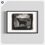 Foal, Le Poulain - Georges Seurat Poster.