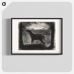 アートポスター-Foal, Le Poulain - ジョルジュ スーラ Poster.