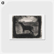 アートポストカード-Foal, Le Poulain - ジョルジュ スーラ Postcard.