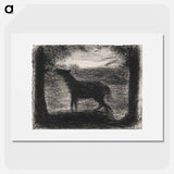 アートポスター-Foal, Le Poulain - ジョルジュ スーラ Poster.