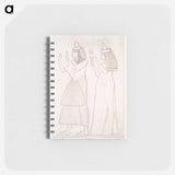 アートメモ帳-Scribe and Priestess of Amon
 - エジプト美術史 Memo.