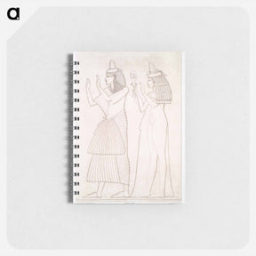 アートメモ帳-Scribe and Priestess of Amon
 - エジプト美術史 Memo.