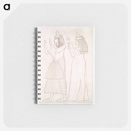 アートメモ帳-Scribe and Priestess of Amon
 - エジプト美術史 Memo.