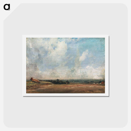 アートポストカード-A View from Hampstead Heath
 - ジョン コンスタブル Postcard.